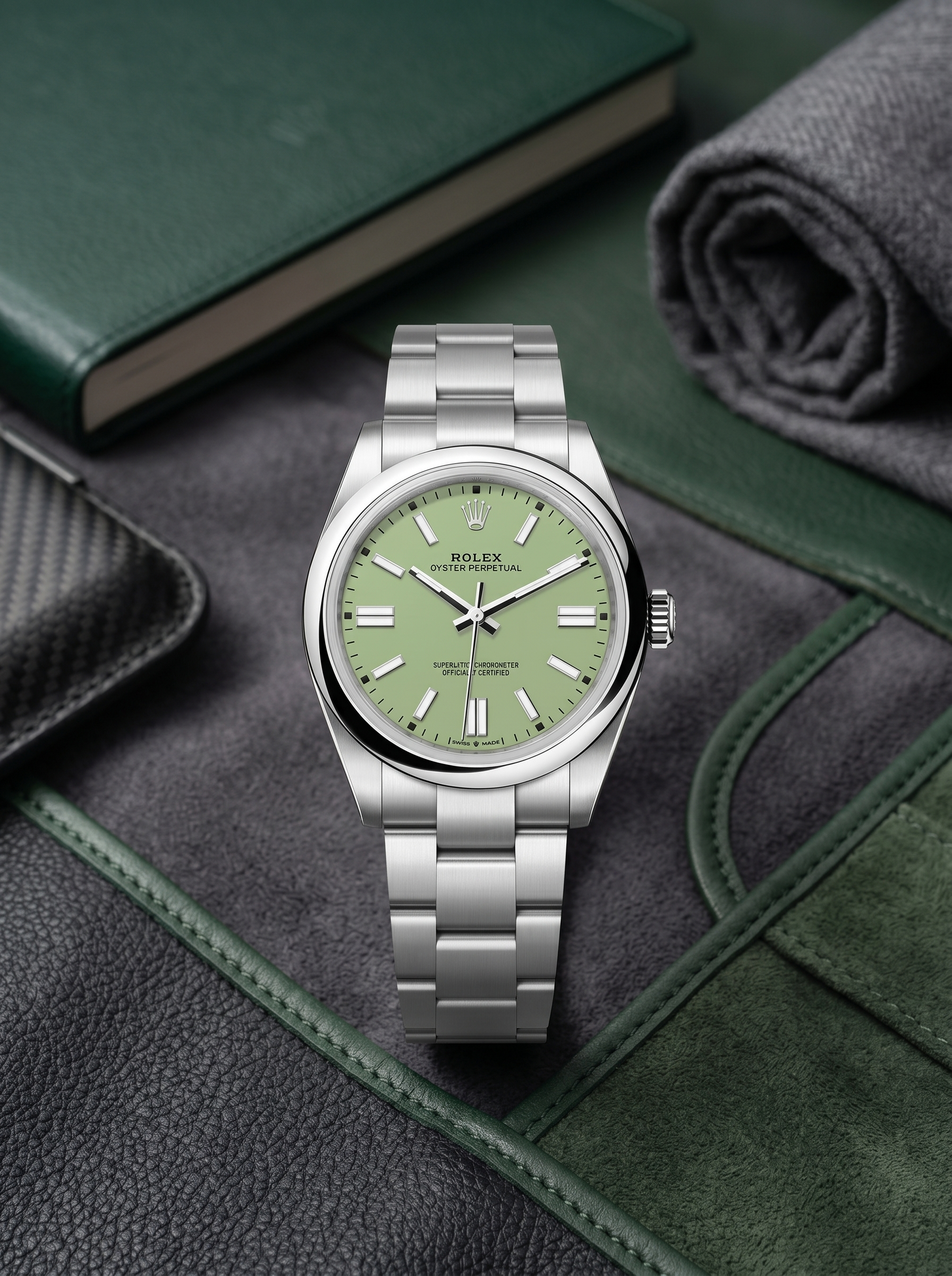 Rolex Oyster Perpetual 41 "Pistachio"