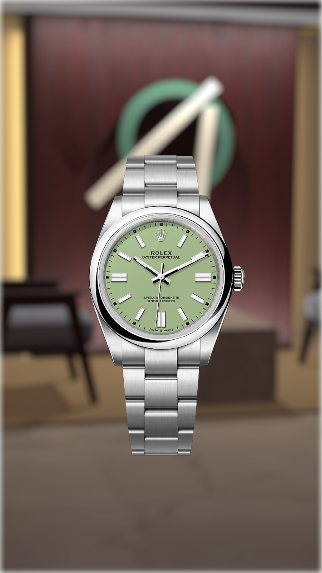 Rolex Oyster Perpetual 41 "Pistachio"