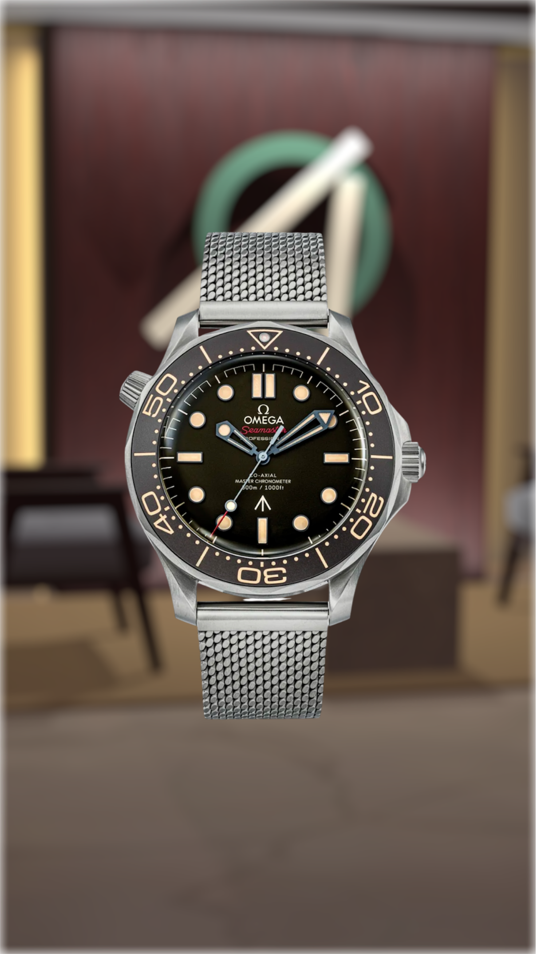 Omega SeaMaster diver 300m James Bond 007